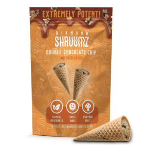 Diamond Shruumz Double Chocolate Chip Cones